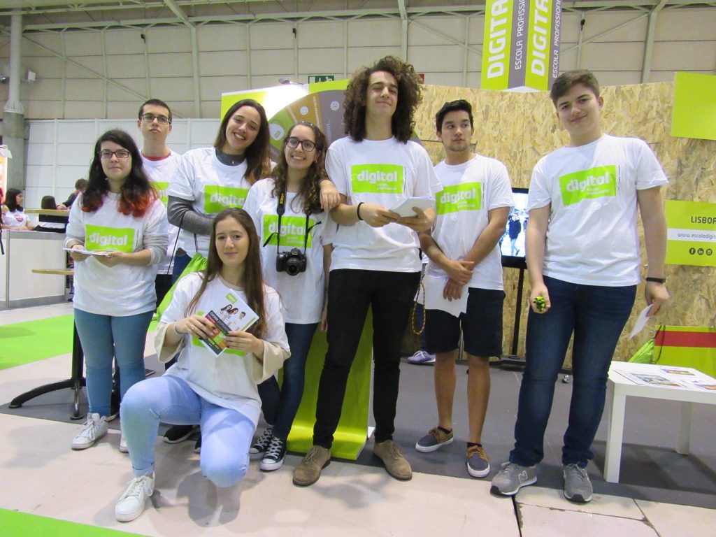 A Escola Digital esteve presente na Futurália!