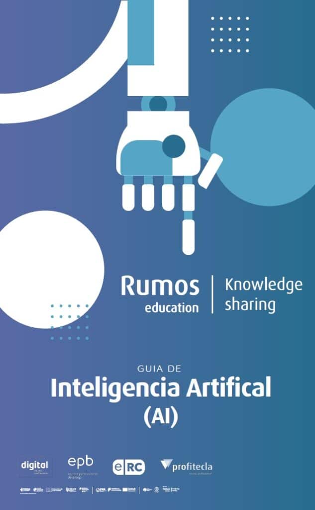 Guia de Inteligência Artificial das escolas Rumos Education.